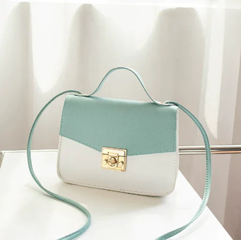 Retro Women's Handbags with Niche Contrast Design