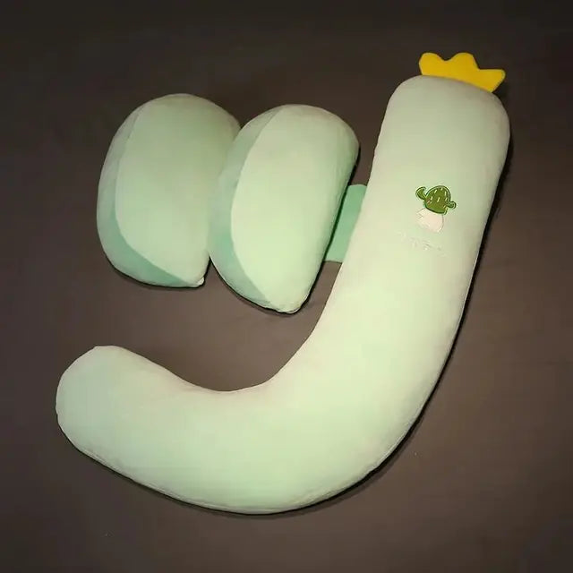 Cute Soft Comfort Maternity Pillow for Side Sleepers