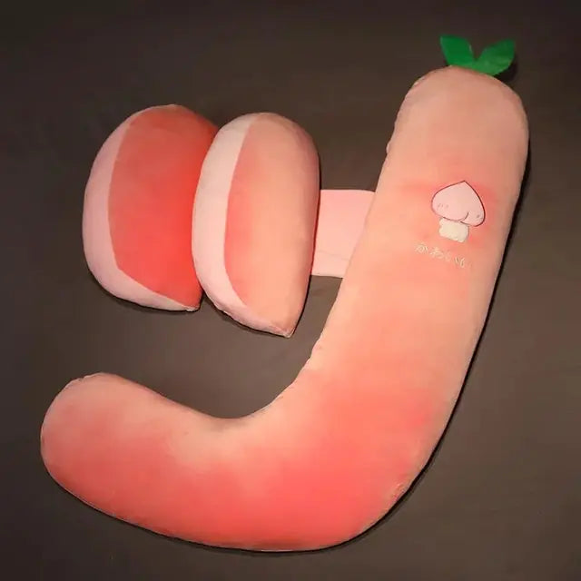 Cute Soft Comfort Maternity Pillow for Side Sleepers